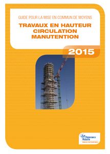 Guide Travaux en hauteur circulation manutention