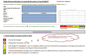 grille auto eval sst