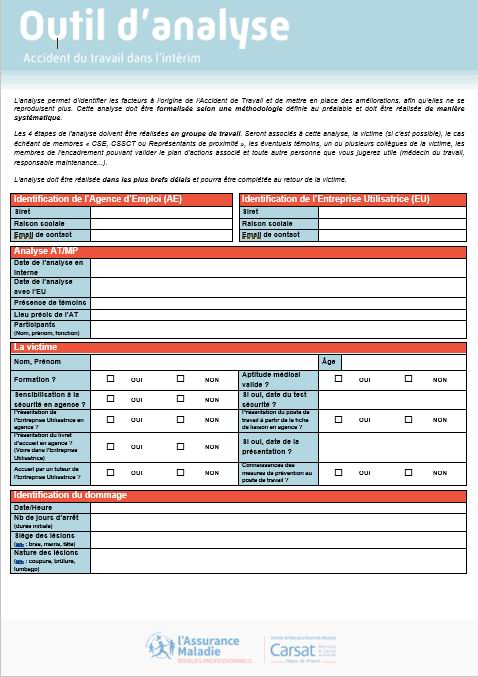 outil analyse travail interim